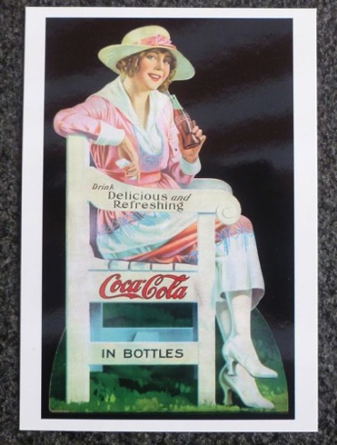 2346-5 € 0,50  coca cola briefkaart 10x15 cm